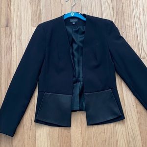 Black Topshop Peplum Blazer - US Size 8